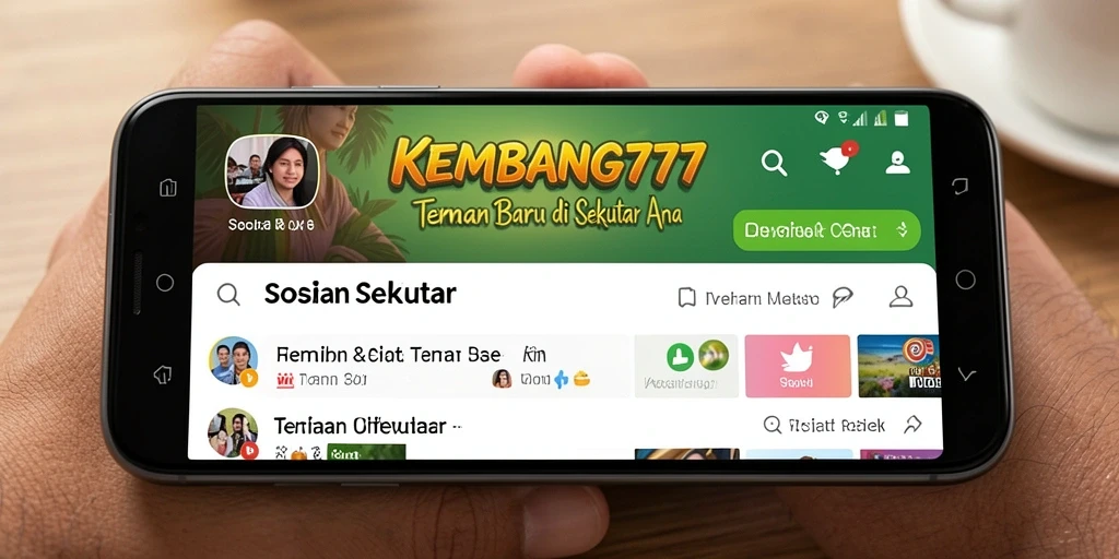 Antarmuka KEMBANG777 yang menarik dan interaktif untuk Teman Sekitar.
