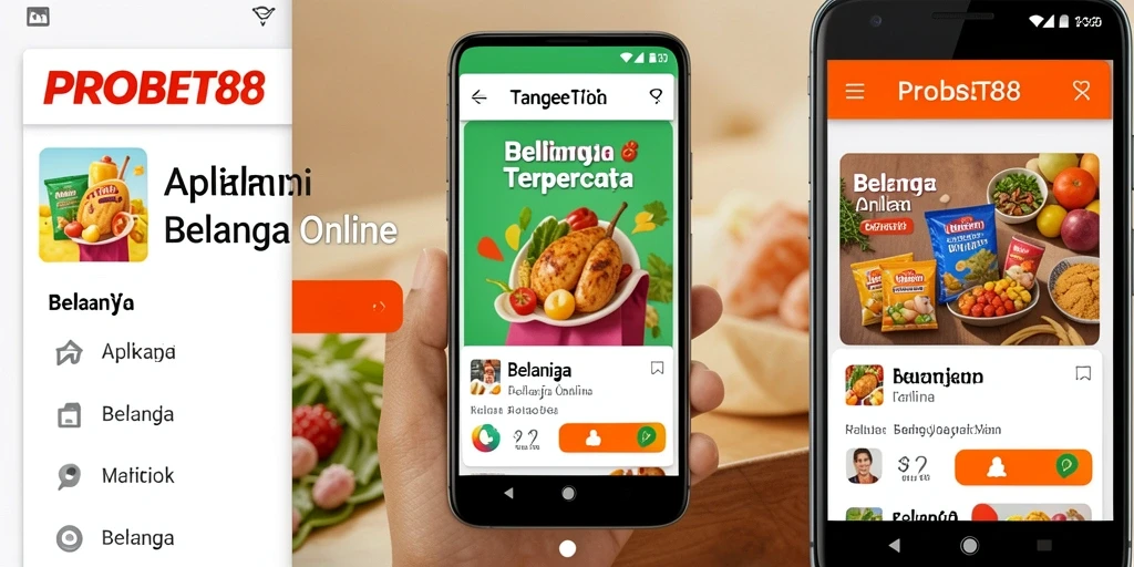 Antarmuka PROBET88 untuk belanja online yang menarik.