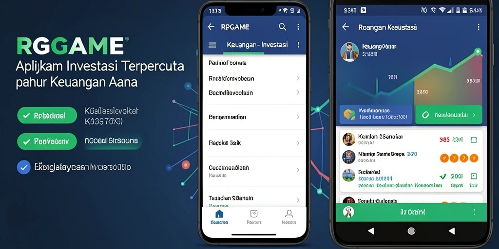 Tampilan antarmuka RPGAME yang user-friendly untuk investasi.