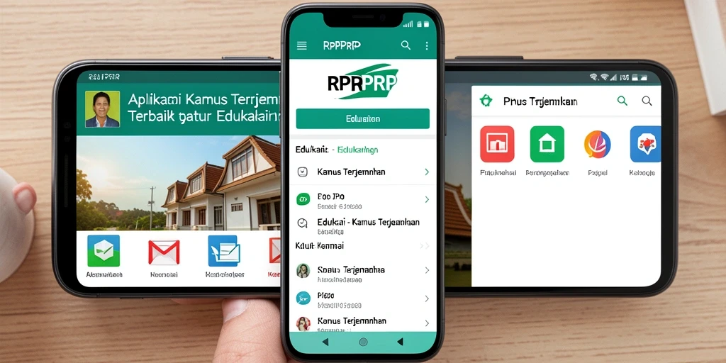 Tampilan antarmuka RPRPRP yang jelas dan mudah digunakan.
